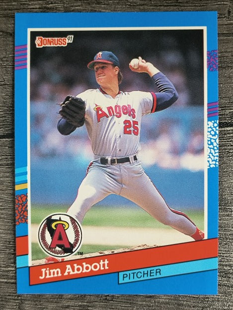 1991 Donruss #78 Jim Abbott