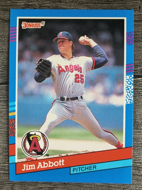 1991 Donruss #78 Jim Abbott