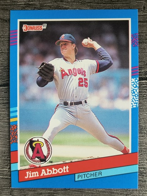 1991 Donruss #78 Jim Abbott