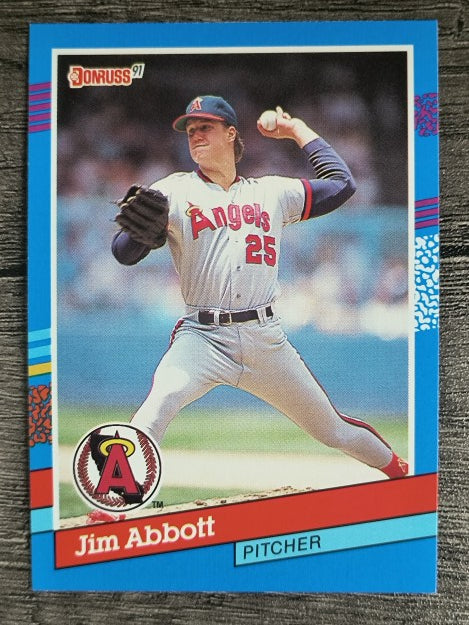 1991 Donruss #78 Jim Abbott