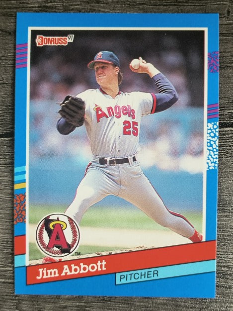 1991 Donruss #78 Jim Abbott