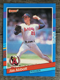 1991 Donruss #78 Jim Abbott