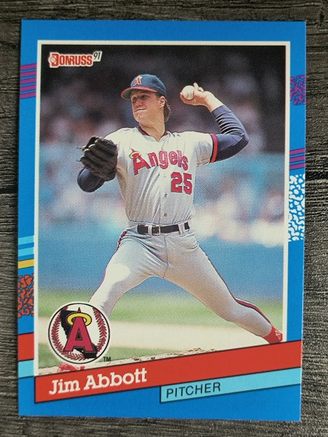 1991 Donruss #78 Jim Abbott