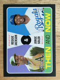 2020 Topps Heritage Then and Now #TN6 Jorge Soler/Reggie Jackson