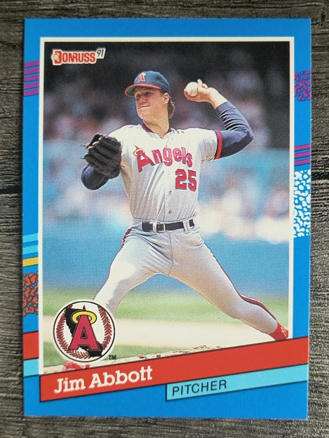 1991 Donruss #78 Jim Abbott