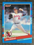 1991 Donruss #78 Jim Abbott