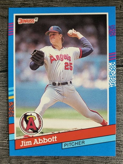 1991 Donruss #78 Jim Abbott