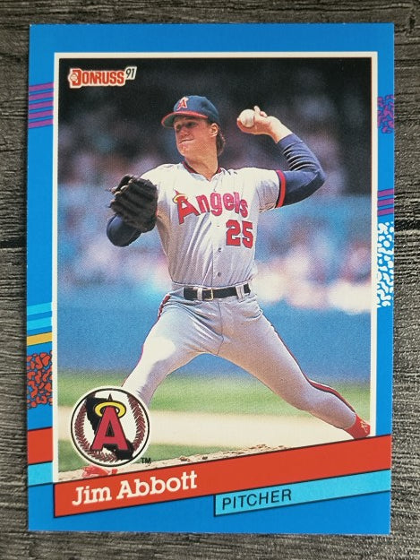 1991 Donruss #78 Jim Abbott