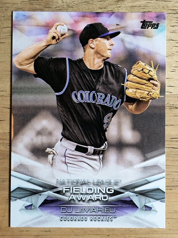 2018 Topps MLB Awards #MLBA19 DJ LeMahieu