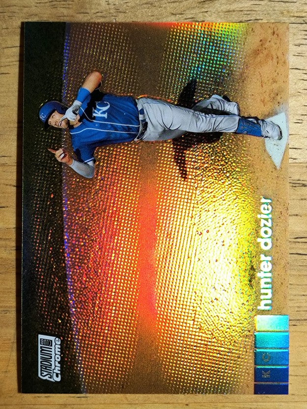 2020 Stadium Club Chrome Refractors #226 Hunter Dozier