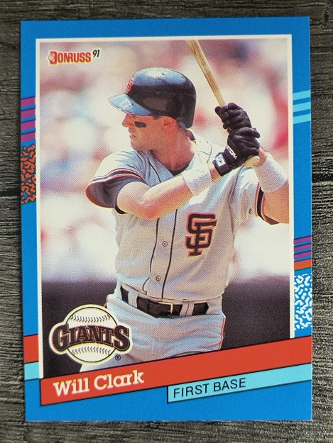 1991 Donruss #86 Will Clark