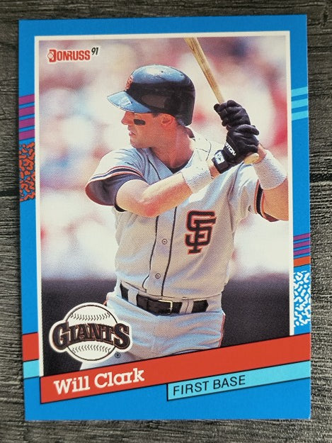 1991 Donruss #86 Will Clark