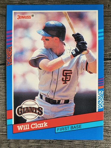 1991 Donruss #86 Will Clark