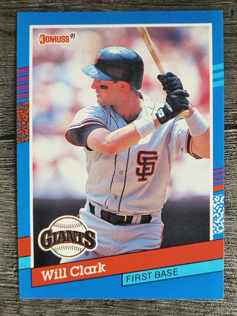 1991 Donruss #86 Will Clark