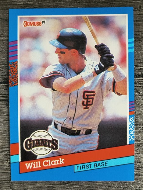 1991 Donruss #86 Will Clark