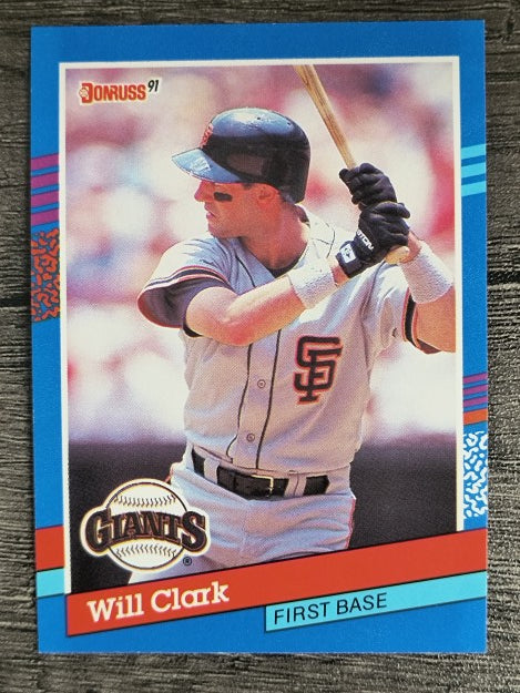 1991 Donruss #86 Will Clark
