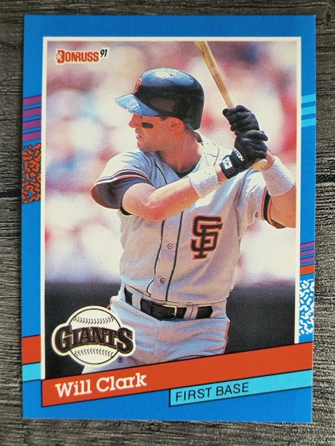 1991 Donruss #86 Will Clark