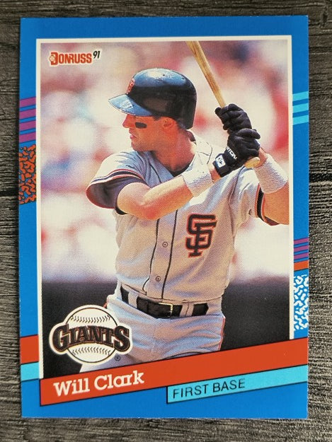 1991 Donruss #86 Will Clark