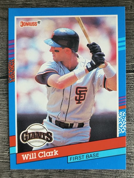 1991 Donruss #86 Will Clark