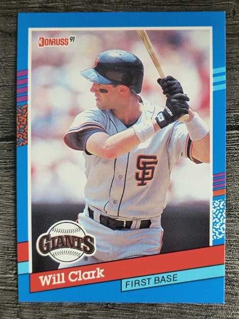 1991 Donruss #86 Will Clark