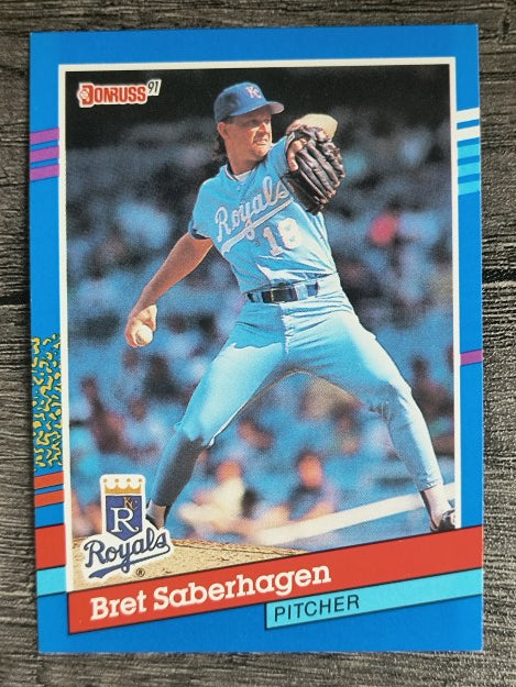 1991 Donruss #88 Bret Saberhagen