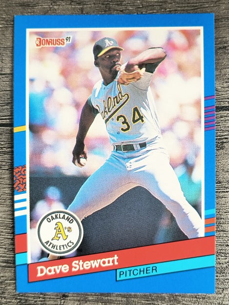 1991 Donruss #102 Dave Stewart