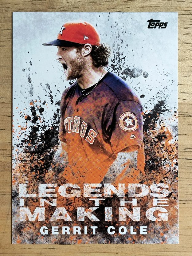 2018 Topps Update Legends in the Making #LITM10 Gerrit Cole