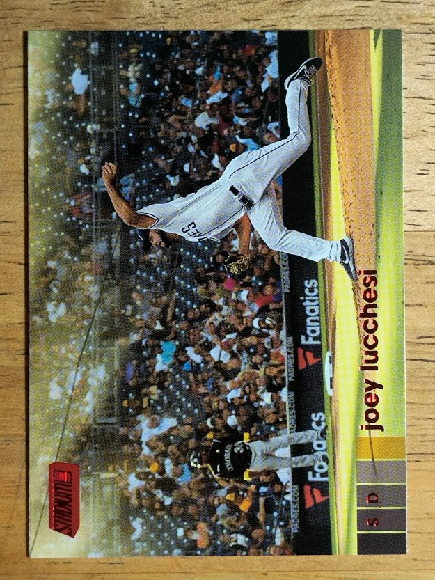 2020 Stadium Club Red Foil #155 Joey Lucchesi