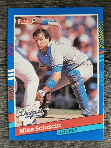 1991 Donruss #112 Mike Scioscia