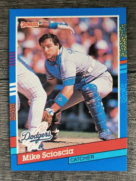 1991 Donruss #112 Mike Scioscia