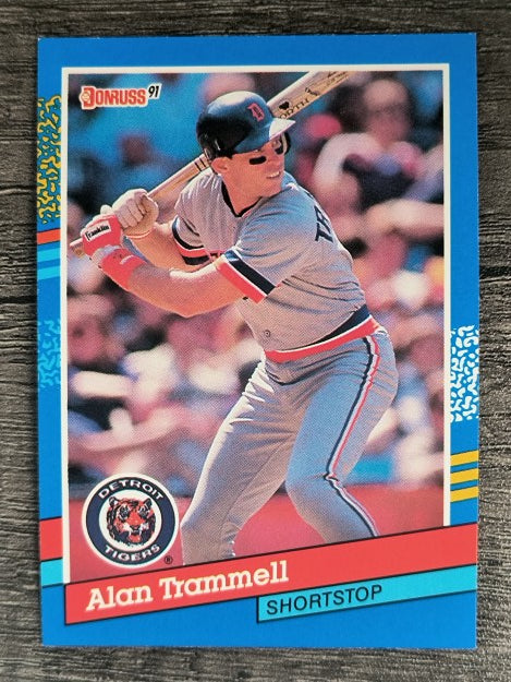 1991 Donruss #118 Alan Trammell