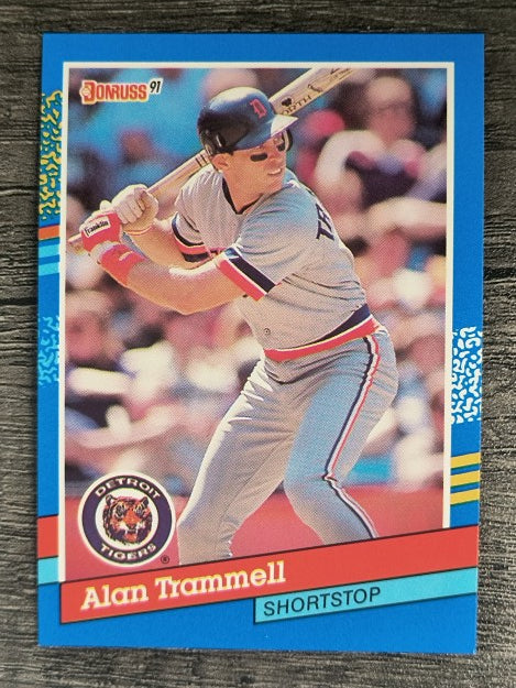 1991 Donruss #118 Alan Trammell