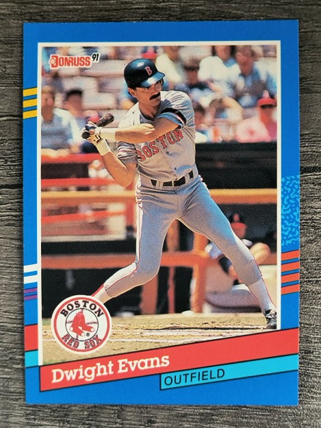 1991 Donruss #122 Dwight Evans