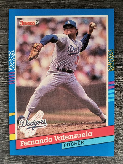 1991 Donruss #127 Fernando Valenzuela