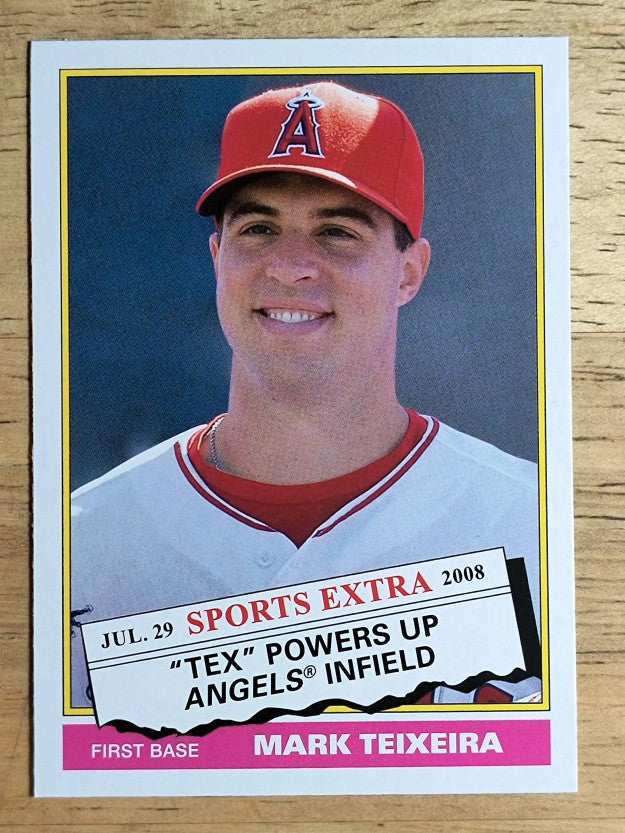 2020 Topps Archives #325 Mark Teixeira SP