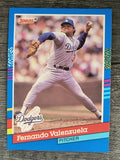 1991 Donruss #127 Fernando Valenzuela