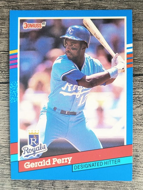 1991 Donruss #130 Gerald Perry