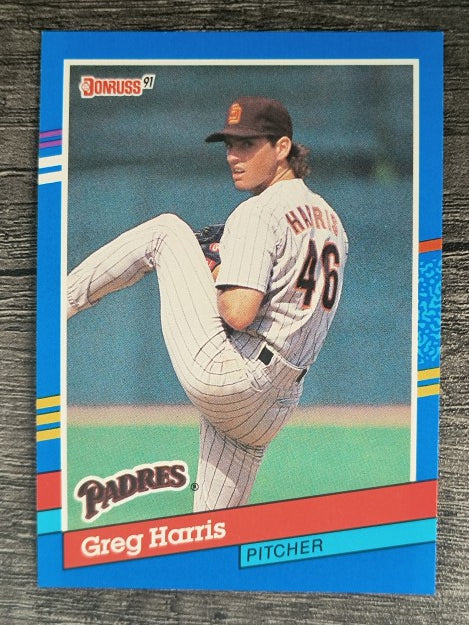 1991 Donruss #131 Greg W. Harris