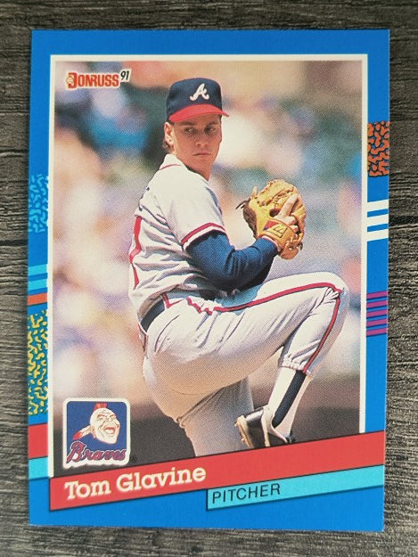 1991 Donruss #132 Tom Glavine