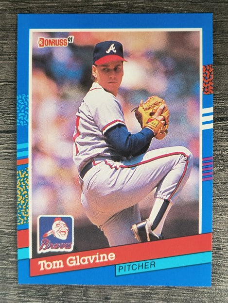 1991 Donruss #132 Tom Glavine