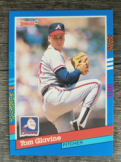 1991 Donruss #132 Tom Glavine