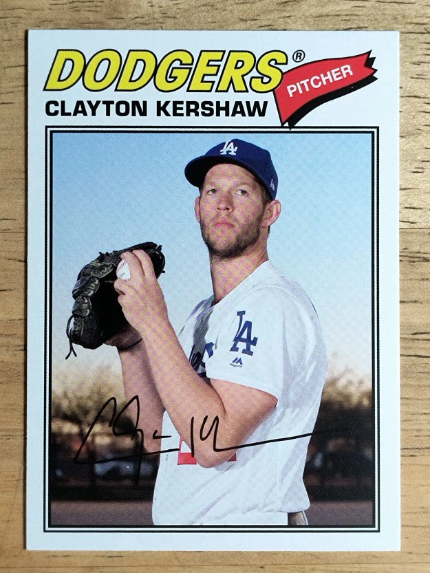 2018 Topps Archives #150 Clayton Kershaw