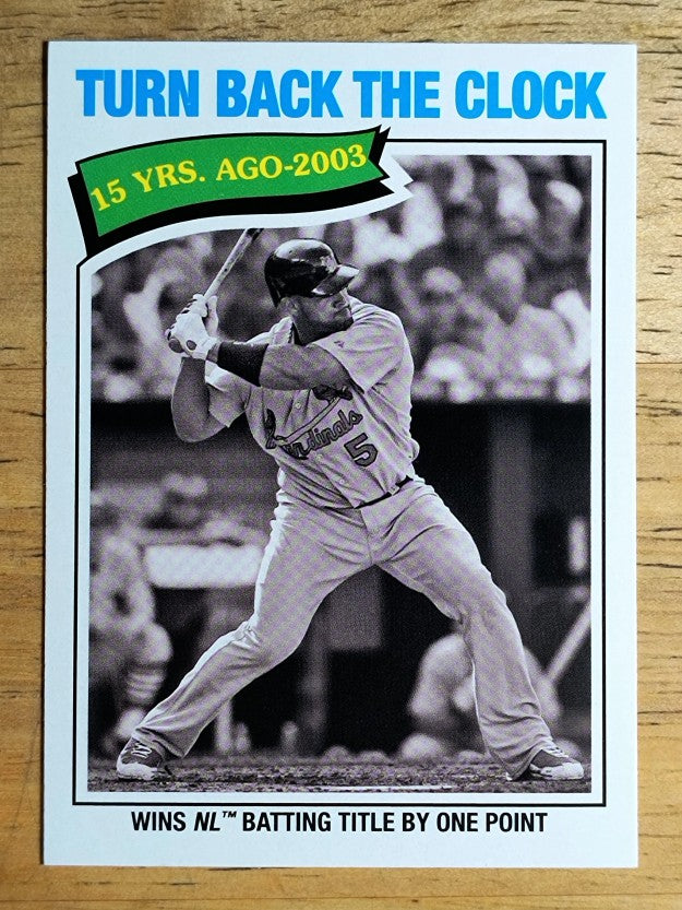 2018 Topps Archives #313 Albert Pujols TBTC