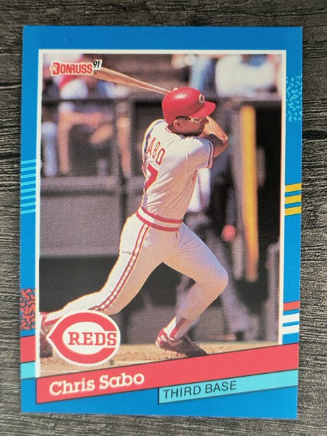 1991 Donruss #153 Chris Sabo