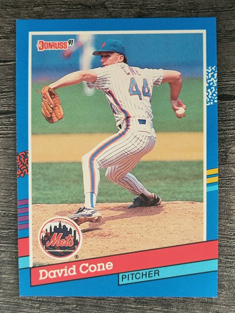 1991 Donruss #154 David Cone