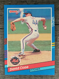 1991 Donruss #154 David Cone