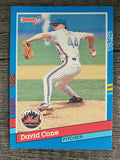 1991 Donruss #154 David Cone