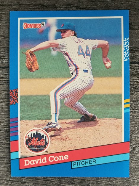 1991 Donruss #154 David Cone