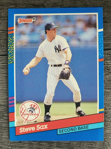 1991 Donruss #163 Steve Sax