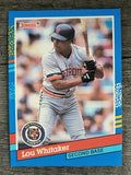 1991 Donruss #174 Lou Whitaker
